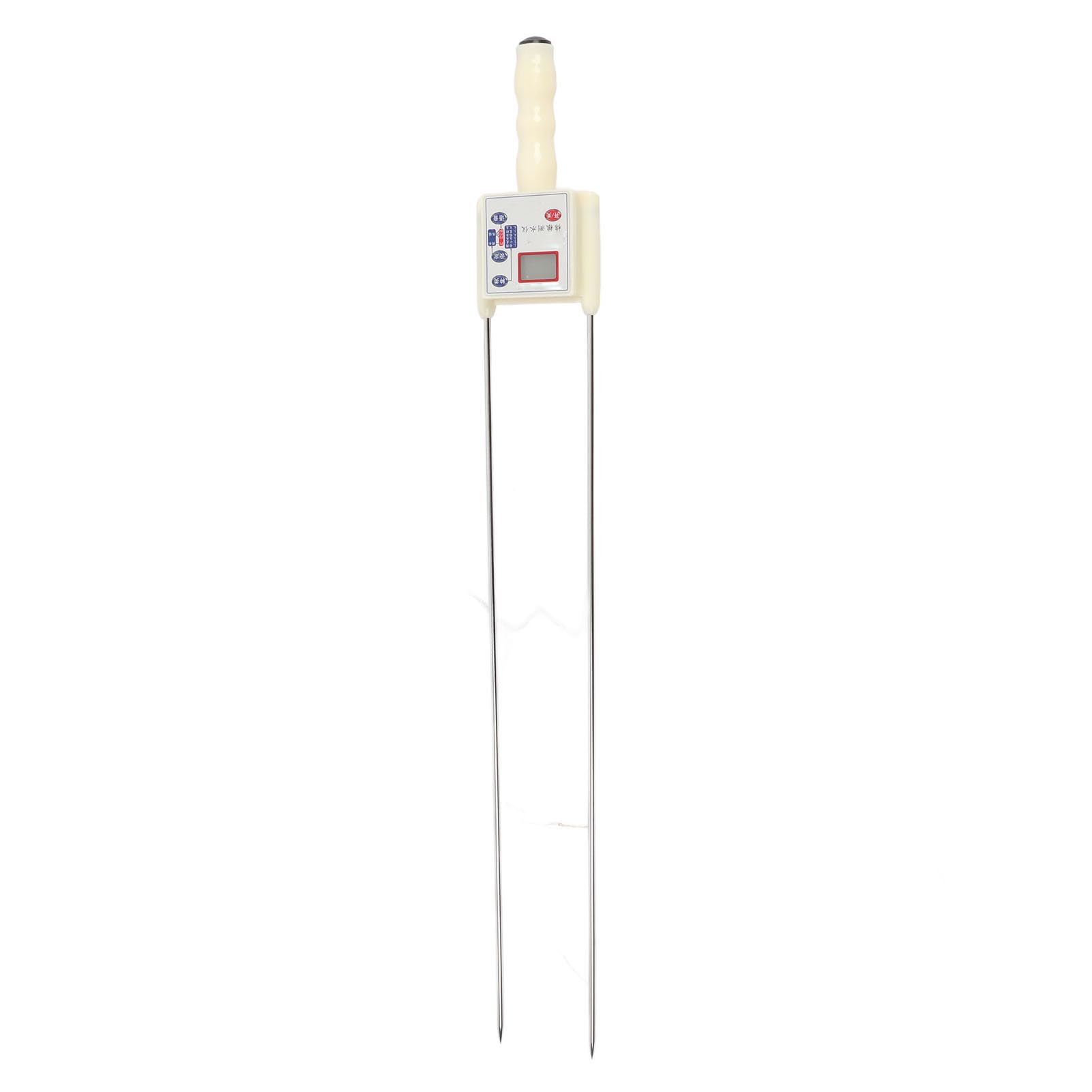 Oumefar Getreidefeuchtemessgerät mit LED-Anzeige (M (36 x 36 cm/14,2