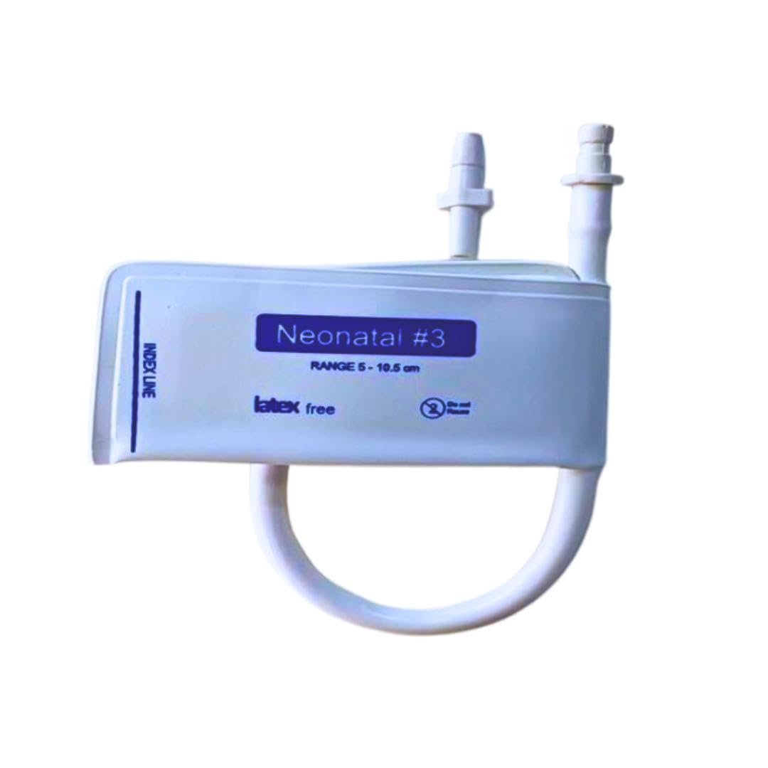 VSUREMED Disposable Veterinary Blood Pressure Cuff Single Tube with double connector size(5-10.5)-image-44