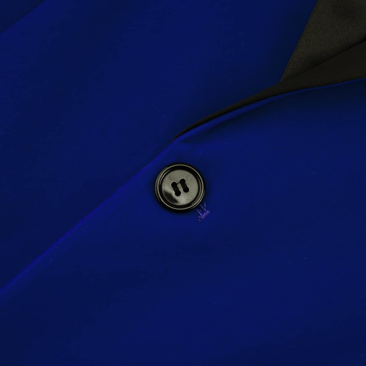 Allthemen Giacca da Uomo Giacca da Smoking in Velluto Attillato Slim Fit con Un Bottone