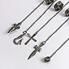 HXH Kurapika Chains Kurapika Cosplay Judgement Hand Chain Bracelet Anime Jewelry with Ring-Great Gift for Women Men