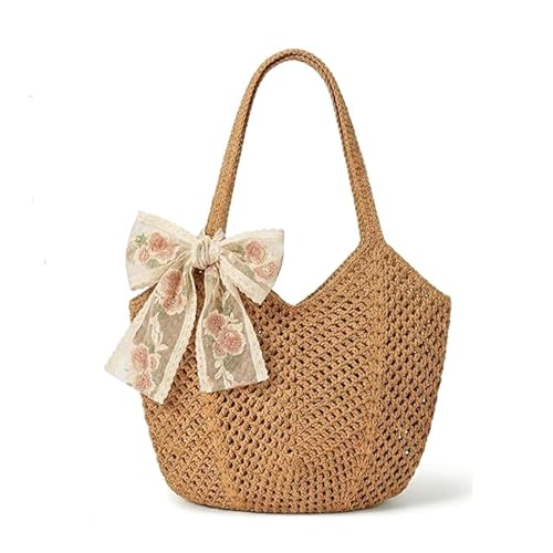 Bolsa Tote de Crochet para Mujer miniatura 1