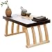 Stoły końcowe stolik kawowy niski stół stół retro tatami stół zen stół herbaty do salonu dekoracja okna wykuszowego/14803 (Color : Duotone, Size : 68x34x30cm)