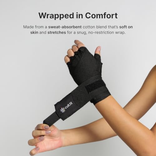 Image of cult Premium Boxing Hand Wraps 180 inch inch Durable Polyester & Cotton Blend, Breathable, Elastic, Thumb Loop & Velcro Closure, Wrist Support & Knuckle Protection for Boxing, MMA, Muay Thai, Karate
