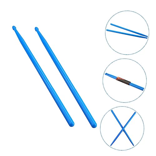 Baquetas de nylon ibasenice, 1 par, ligeras y suaves para principiantes y profesionales, ideal para práctica y presentaciones en vivo miniatura 6