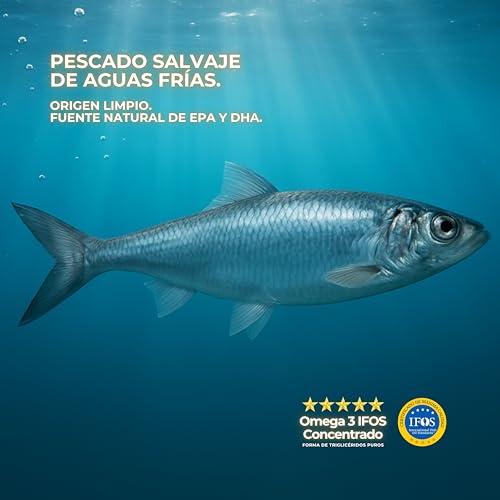 Miniatura 4 de Omega 3 Ifos Capsulas 3000mg Con Vitamina E, 30-90 Tomas - Life Pro Healthy, 35 Epa Y 25 Dha, 3000mg Por Dosis Diaria, Suplemento Para La Salud Cardiovascular, Aceite De Pescado Puro Y Destilado
