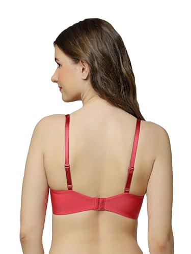 Image of Triumph T-Shirt Bra for Women Invisible Padded Wireless Lingerie Body Make-Up Series Seamless Everyday Bra Lycra Xtra Fine Breathable Support Invisible Second-Skin Full Coverage Pack of 1