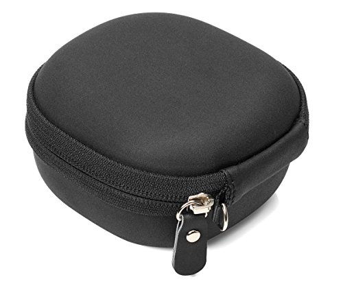 Matte Black Protective Case for Bose SoundLink Micro Bluetooth Speaker, Best Color and Shape Matching, Featured Secure and Easy Pulling Out Strap Design, Mesh Pocket for Cable and accessorie