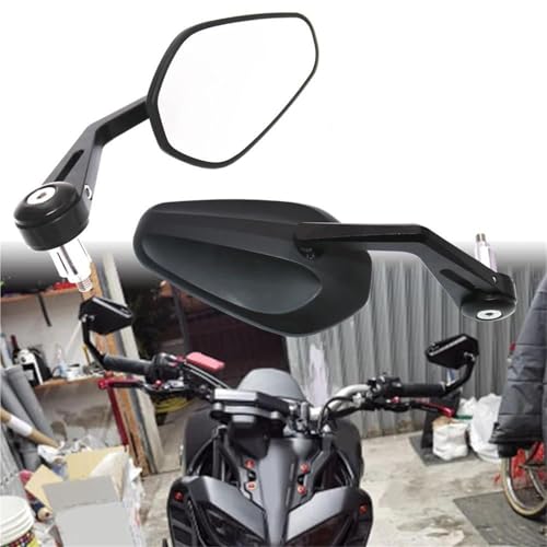 Espejo retrovisor de manillar con visión amplia antirreflejos para moto Z900 4