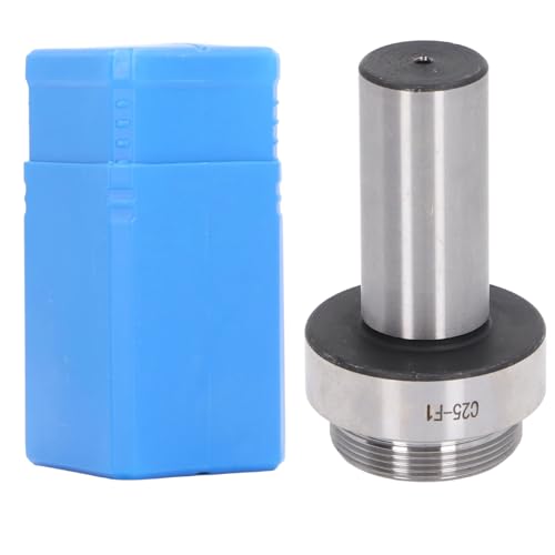 Boring Head Straight Shank, High Carbon Steel Boring Head Shank, 1/2?18UNF Thread Head Arbor Adapter, C25?F1 Type Connecting Rod Milling Tool