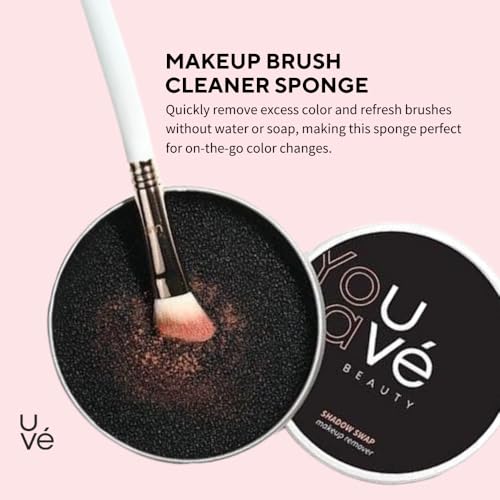 Makeup Brush Cleaner Sponge - Quick Color Change & Waterless
