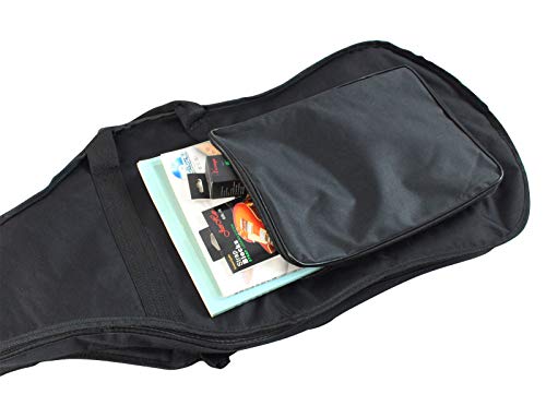 image for YMC 46-Inch Waterproof Dual Adjustable Shoulder Strap Electric Bass Gu