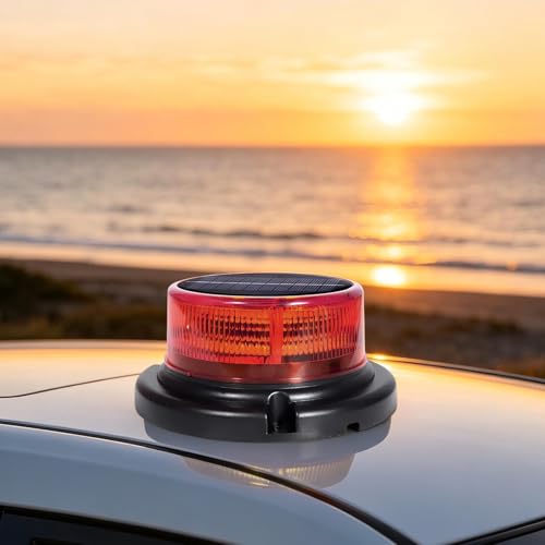 Luz solar estroboscópica y lámpara de advertencia para carretera remolque y SUV 3