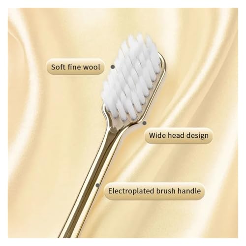 Cepillo de dientes suave manual elegante cepillos de dientes para adultos hombres mujeres 4pcs 7