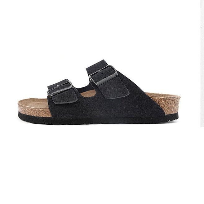 Sandalias de Mujer,Pantuflas Mujer,Sandalias de Plataforma para Mujer, Sandalias Deportivas para Mujer,Sandalias de Verano Calzado Cómodo y Suave,Playa,compras,trabajo - 24.0 cm - Negro