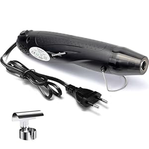 FloweryOcean Mini Heißluftpistole 350W Schwarz