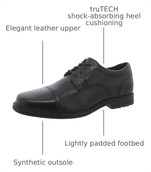 Image of Rockport Taylor Waterproof Cap Toe