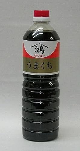 【ヤマカ醤油】(旧名ヤマコー)うまくち1000ml×3本