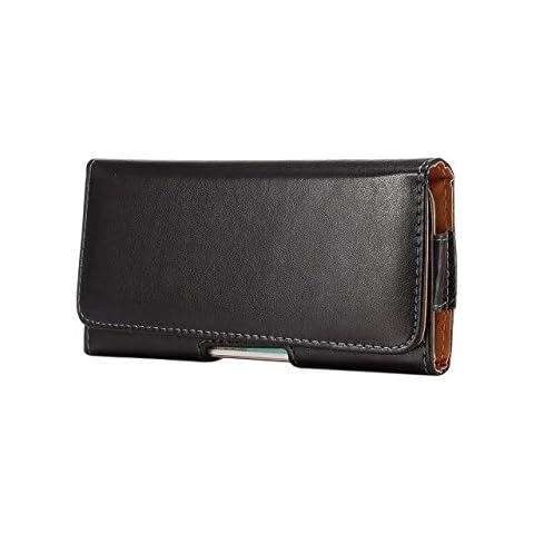 eBuymore PU Leather Horizontal Case Executive Holster with Rotating Belt Clip for Samsung Galaxy S24 S23 S22 S21 S20 S10 S9 S10e A01 iPhone 13 Mini iPhone 12 Mini iPhone SE 2020 iPhone 8 iPhone 7 Cover