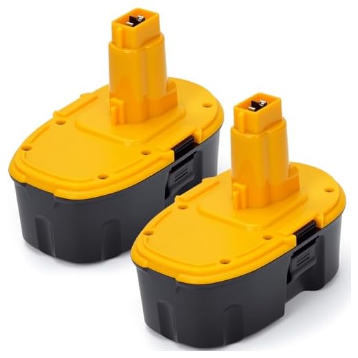 BATWAYPRO Upgraded 18V Replacement Battery for Dewalt 18V XRP Type Tools, 5.0Ah Ni-MH Battery 2-Pack Compatible with DC9096, DC9071, DE9096 DE9098,DW9071, DW9095, DW9096 Power Tools & Chargers