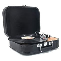 Tourne-Disque en Vinyle, Platine avec 2 Haut-parleurs stéréo intégrés, phonographe Portable sans Fil avec entraînement… - Les Beatles, Paul McCartney, John Lennon, RIngo Starr, George Harrison