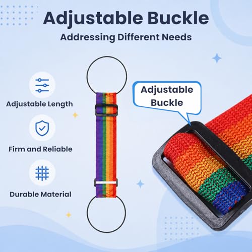 Image of Luggage Straps, Extra Strong Luggage Straps for Suitcases, Adjustable & Elastic, Secure Travel, Bike & Outdoor Gear with Heavy Duty Buckle, 4 Color Options