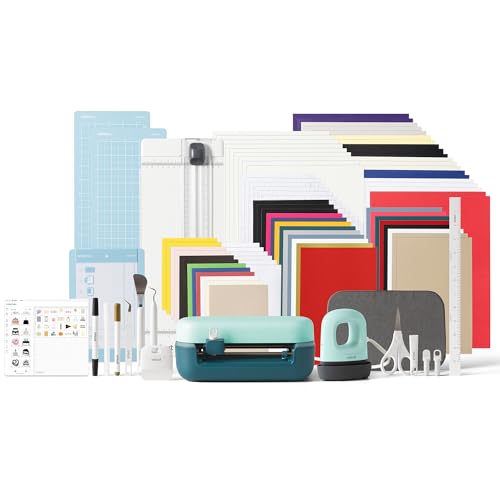 Cricut Joy™ 2 Ultimate Bundle + Digitale Inhalte, Intelligente kompakte Schneidemaschine mit Heißpresse für DIY-Bastelprojekte, individuelle Karten, Aufkleber & Etiketten