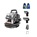BISSELL SpotClean HydroSteam 3689F | Powerful 1100w Spot Cleaner for Carpets, Rugs, Upholstery, Pet Messes, Tiles, & Grout with HydroSteam Technology, Fast Drying, & Durable Self-Cleaning Hose