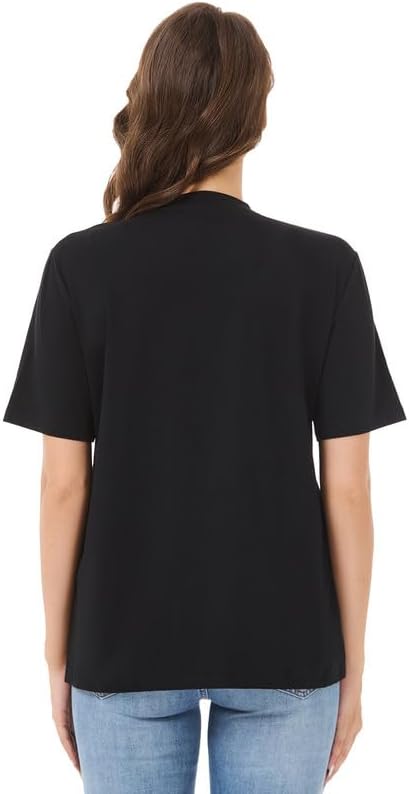 Post Surgery Mastectomy Shirt with Drain Pockets – Women’s Short Sleeve Zip Front Recovery Top with Elastic Pouches
