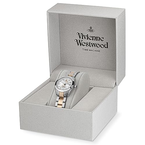 Vivenne Westwood Fenchurch Women's 28mm Quartz Analog Display Watch, Silver, Bracelet, Silver, Bracelet