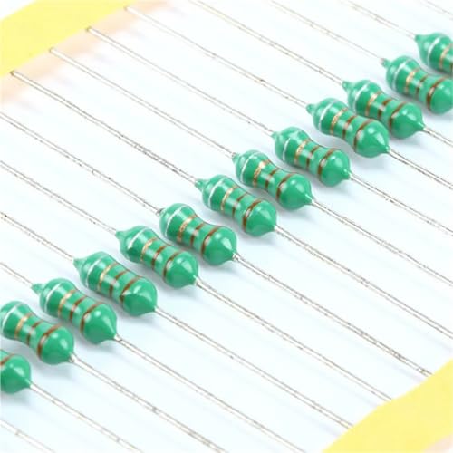 10Pcs 0410 Color Ring Inductors 470uh 471k Axial RF Chokea Coil 1/2W Inductance DIP 1/6.8/10/22/47/68/100/150/220/330/470 UH(68 uh)