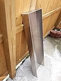 Sluice Box Blank Aluminum 78" Long x 18" Wide x 4" Heavy Gauge 1/8" .125 DIY, Gold Panning, Gold Prospecting, Highbanker, Capped End, CodyCo