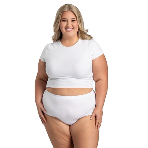 Image of Fruit of the Loom Women's 6 Pack Microfiber Hi-Cut Panties (Colors and Prints May Vary)