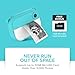 myFirst Insta 2 Bundle Blue - Instant Print Camera for Kids, 12MP Photo 1080P Video, Gift for Boys Girls 4-12, microSD Card, Thermal Printing