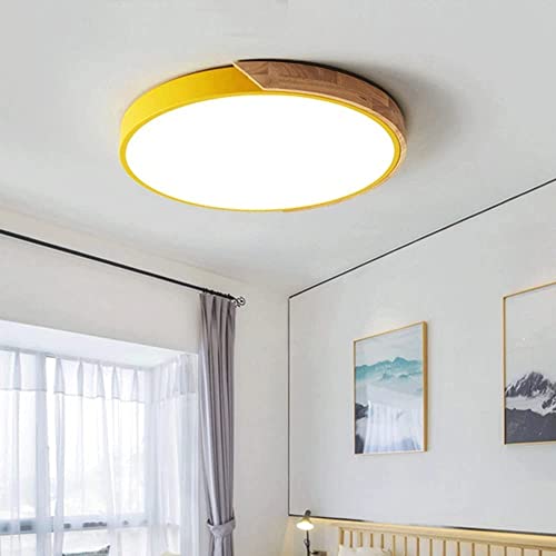 Plafonnier LED graduable 3 couleurs avec abat-jour minimaliste chic - 6