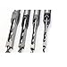 Yingte 4pcs Woodworking Square Hole Drill Bit Set, 1/4