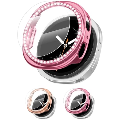 y2z Galaxy Watch 8 40mm P[X + KXtB TX galaxyEHb` P_ChP[X MNV[ X}[gEHb` ʕیJo[ NA ϏՌ یJo[ ߗ C菝h~ EȒP tt