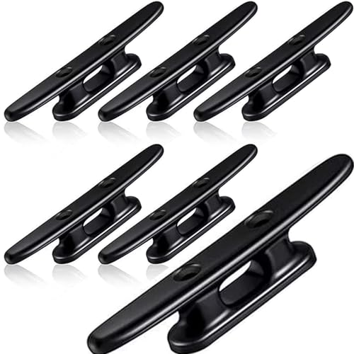 Trafu Boat Cleats Black, 5