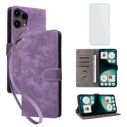 Étui anti RFID Nothing Phone 3A Lite 5G violet contre le piratage et les chocs