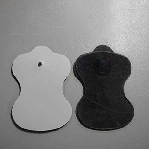 20 unidades de adesivo de eletrodo de reposicao de eletroterapia para massagem adesivo autoadesivo p