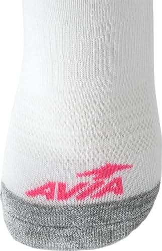 Avia Girls' Socks - 10 Pack Athletic Low Cut No Show Cushioned Liners4