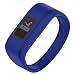 NotoCity Compatible with Garmin Vivofit JR/JR 2/3 Bands,Soft Silicone Replacement Watch Bands for Boy Girls Kids,Dark Blue Small