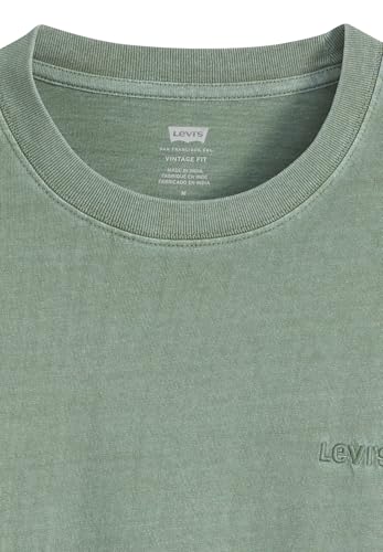 Levi's Para Hombre. A0637-0163 Camiseta Red Tab Vintage Verde (M), Casual, AlgodóN, Manga Corta - 6