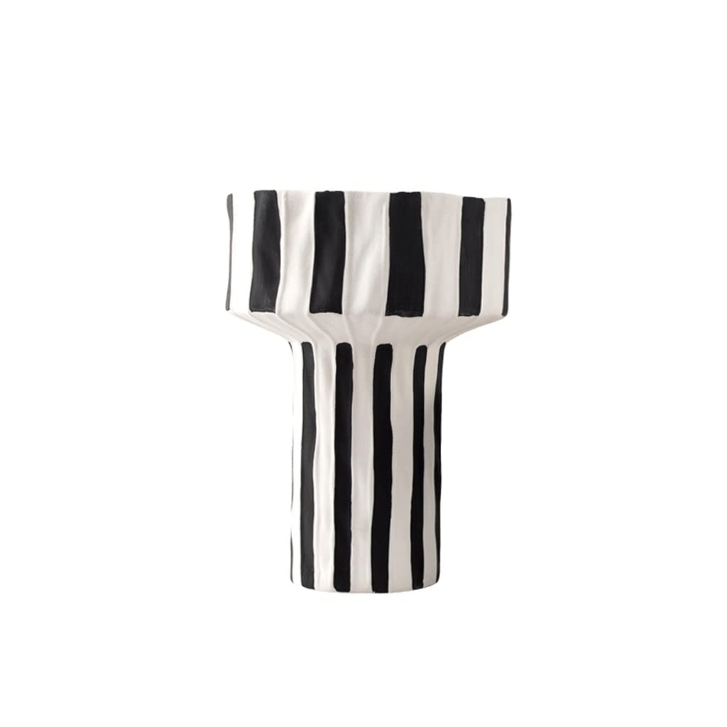 Vase en céramique moderne L pour décoration de salon et chambre