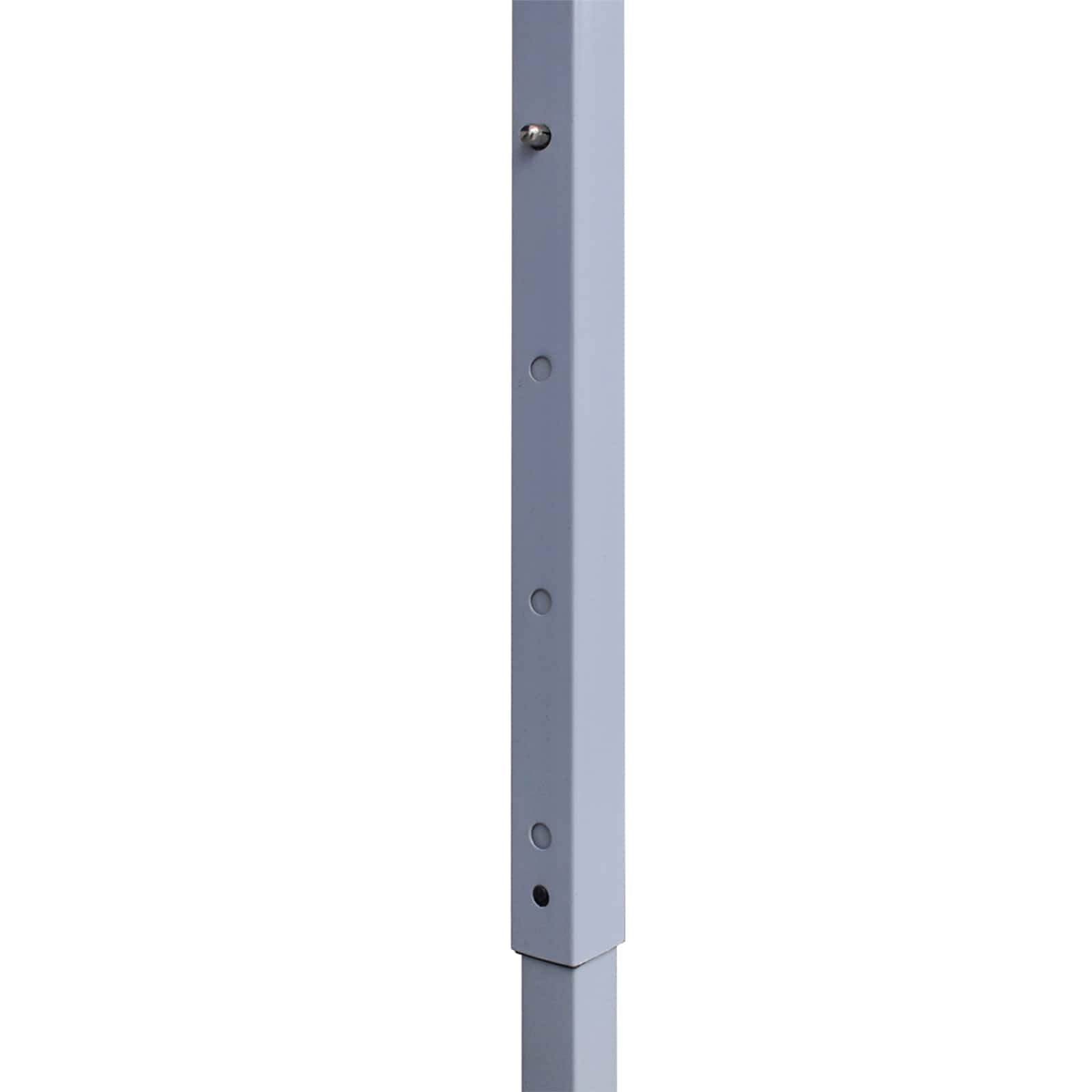 Namiot imprezowy, niebieski, 291 x 291 x 315 cm, tkanina Oxford | Powłoka PCW, 4 linki i 8 śledzi w zestawie, design pop-up, do ogrodu i tarasu