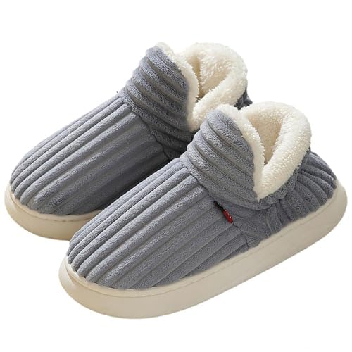 Pluffi The Cozy & Stylish Slipper, Pluffi Slipper Booties For Women Men, Warm Plush Pluffi Slipper Booties Women