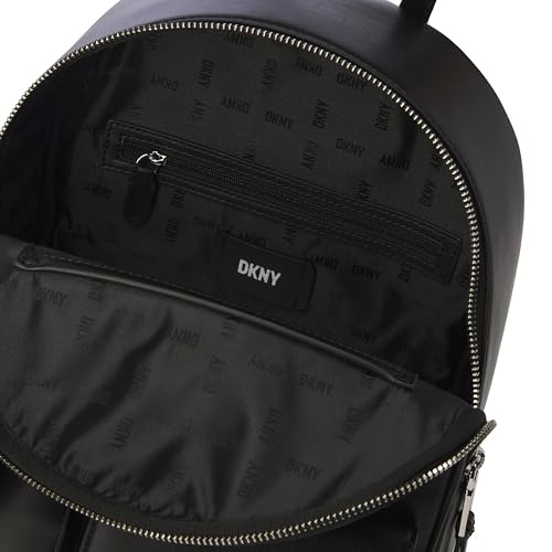 DKNY Zyon Backpack, Black/Silver4
