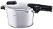 Fissler Vitaquick / Induktions-Schnellkochtopf (4,5l, Ø 22 cm) Edelstahl-Dampfkochtopf, 2 Garstufen, stapelbar, alle Herdarten– auch Induktion