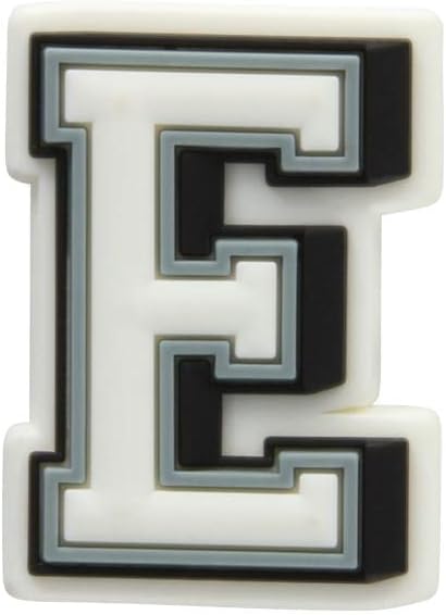 Crocs Unisex-Adult Jibbitz Shoe Charms - Letter Shoe Charm Singles, Cute Crocs Charms for Girls and Boys