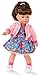 Produktbild Götz 1990309 Precious Day Girls Elisabeth Puppe Roses Garden - 46 cm große Stehpuppe, braune Haare, braune Schlafaugen 8-teiliges Set