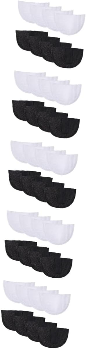 STOBOK 20pairs - Sponge Shoulder Pads of Breathable Thin Shoulder Pads for Women and Clothing Reusable and Washable Enhancers